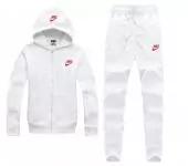 hommes survetement nike tracksuit outfit nt5569 white